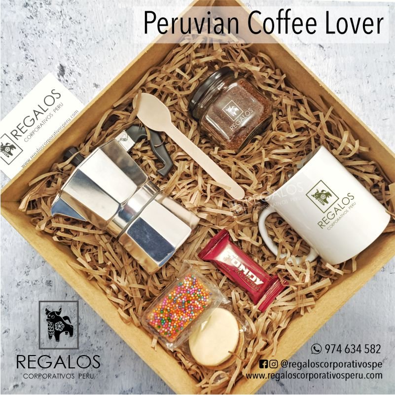 Peruvian Coffee Lover Box Regalos Corporativos Peru