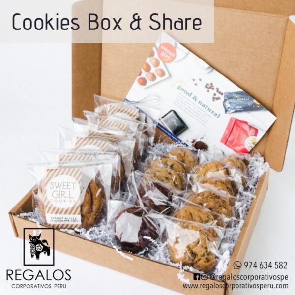 cookie share galletas corporativas dia de la amistad regalos corporativos peru de la mujer lima barato